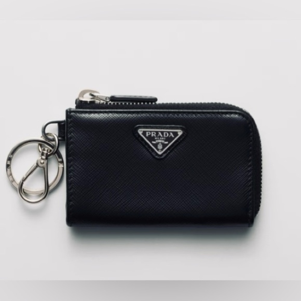 Prada Saffiano Leather Key/ Card holder